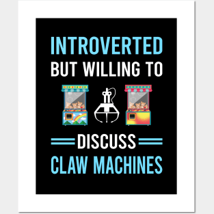 Introverted Claw Machine Crane Posters and Art